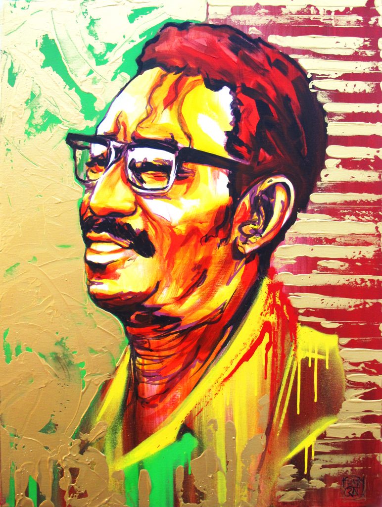 Portrait de Cheikh Anta Diop